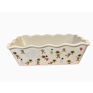 Ceramic Elf Loaf Pan Dish